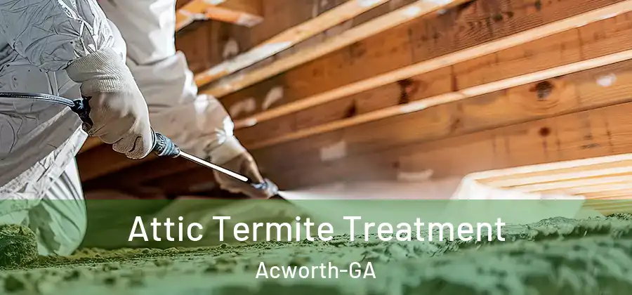 Attic Termite Treatment Acworth-GA