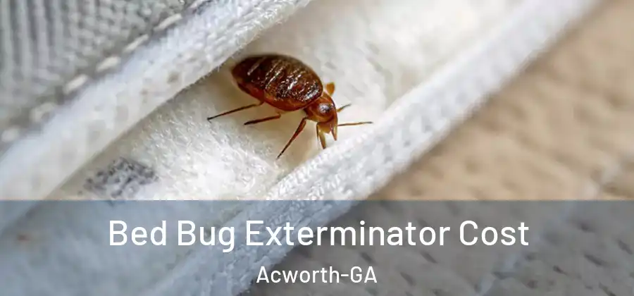 Bed Bug Exterminator Cost Acworth-GA