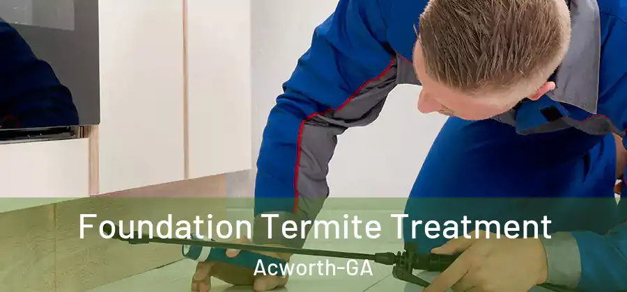  Foundation Termite Treatment Acworth-GA