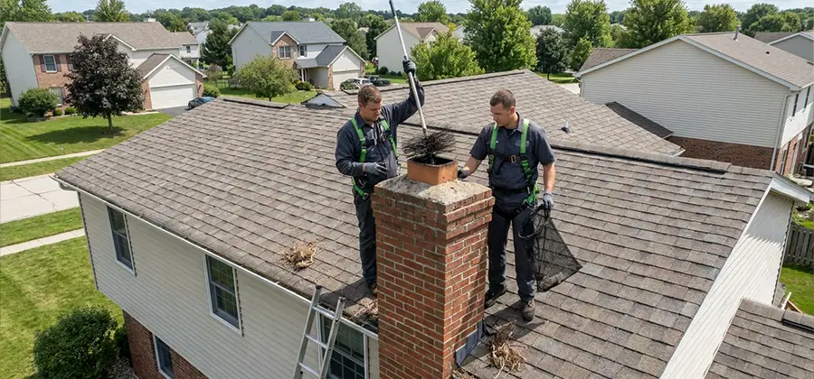 Bird Removal From Chimney in Acworth