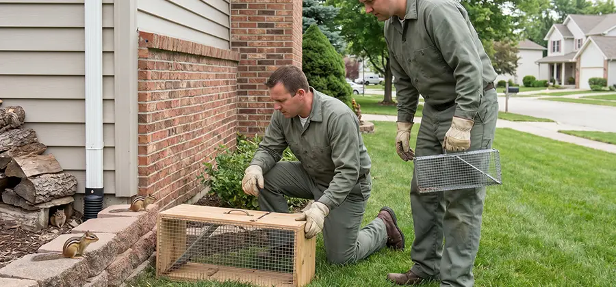 Remove Chipmunks From Yard in Acworth