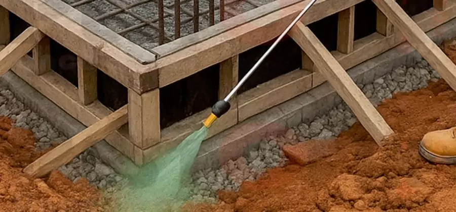 Foundation Slab Termite Treatment in Acworth