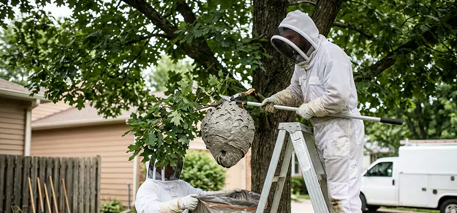 Wasp Nest in Tree Removal Acworth