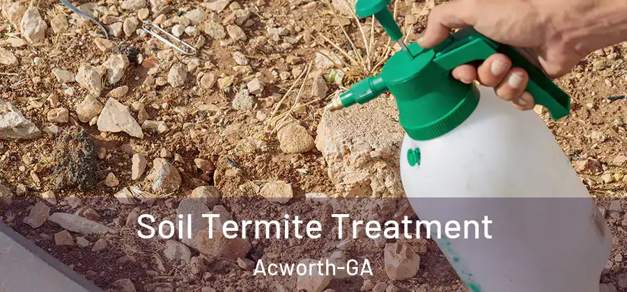  Soil Termite Treatment Acworth-GA