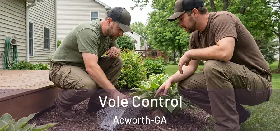 Vole Control Acworth-GA